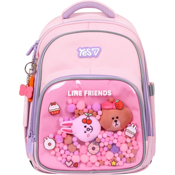 Фото - Рюкзак школьный YES S-91M Line Friends Dreamy (550247)